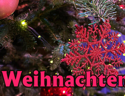 Frohe Weihnachten und ein glückliches neues Jahr